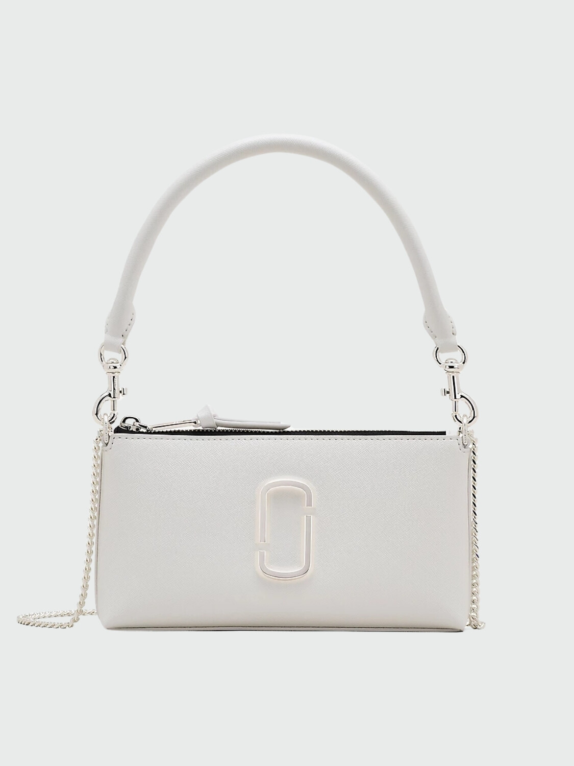 MARC JACOBS - THE SNAPSHOT DTM CONVERTIBLE SHOULDER BAG Blanco