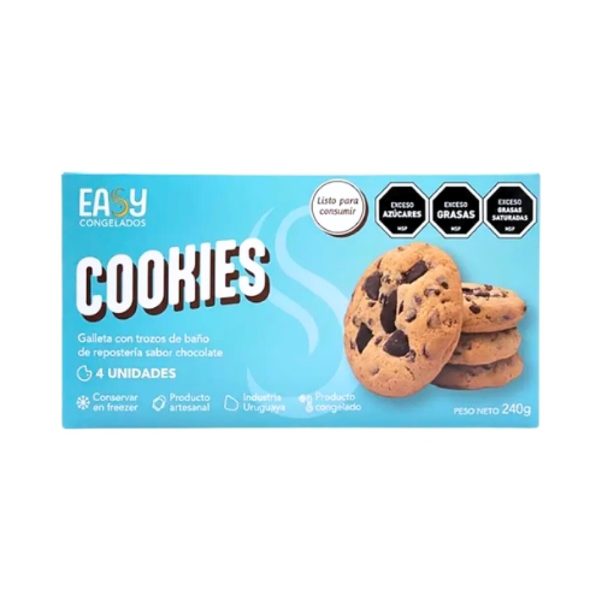 Cookies Easy - 4 ud. - 240 g 