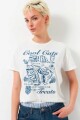 REMERA MUJER PIECE OF CAKE REMERA COOL CATS Blanco