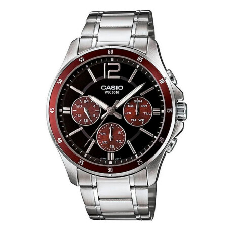 Reloj CASIO MTP1374D-5AVDF Acero Plateado Esfera 44mm 0