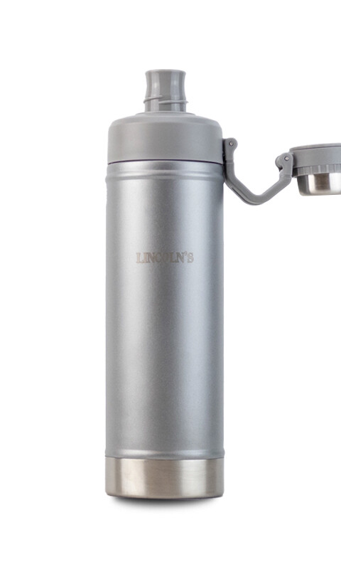 BOTELLA ULEXITA PLATA METALIZADO