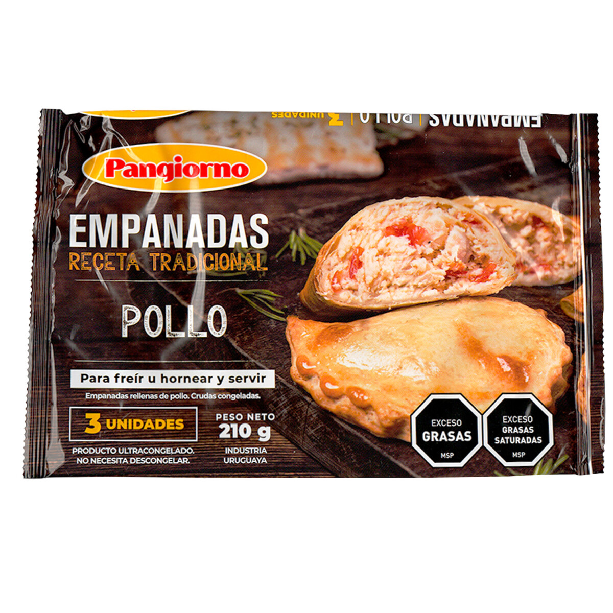 Empana de Pollo Pangiorno X3 Unidades 