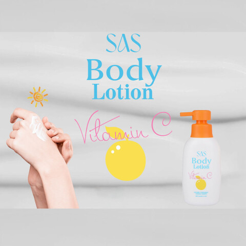 SAS Loción corporal con vitamina C 265g Sas Loción Corporal Con Vitamina C 265g