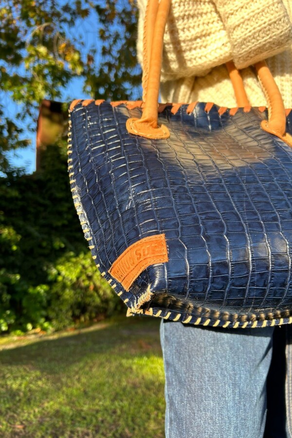 Medium Summer Bag Azul