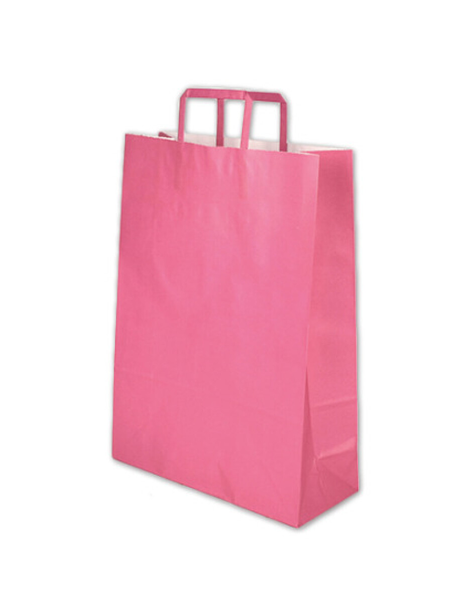 Bolsa lisa acuario 30x12x41 cm - FUCSIA 
