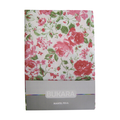 Mantel Rectangular Bukara Peva 140 x 210 cm 3573 FLOR ROSA