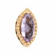 Colgante Oro 18K con brillantes y amatista Colgante Oro 18K con brillantes y amatista