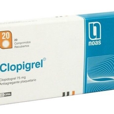 Clopigrel 75 Mg 20 Comprimidos Clopigrel 75 Mg 20 Comprimidos