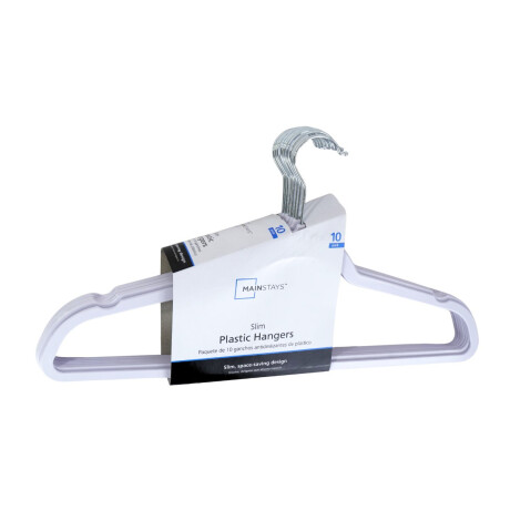 Perchas de plastico x10 Perchas de plastico x10