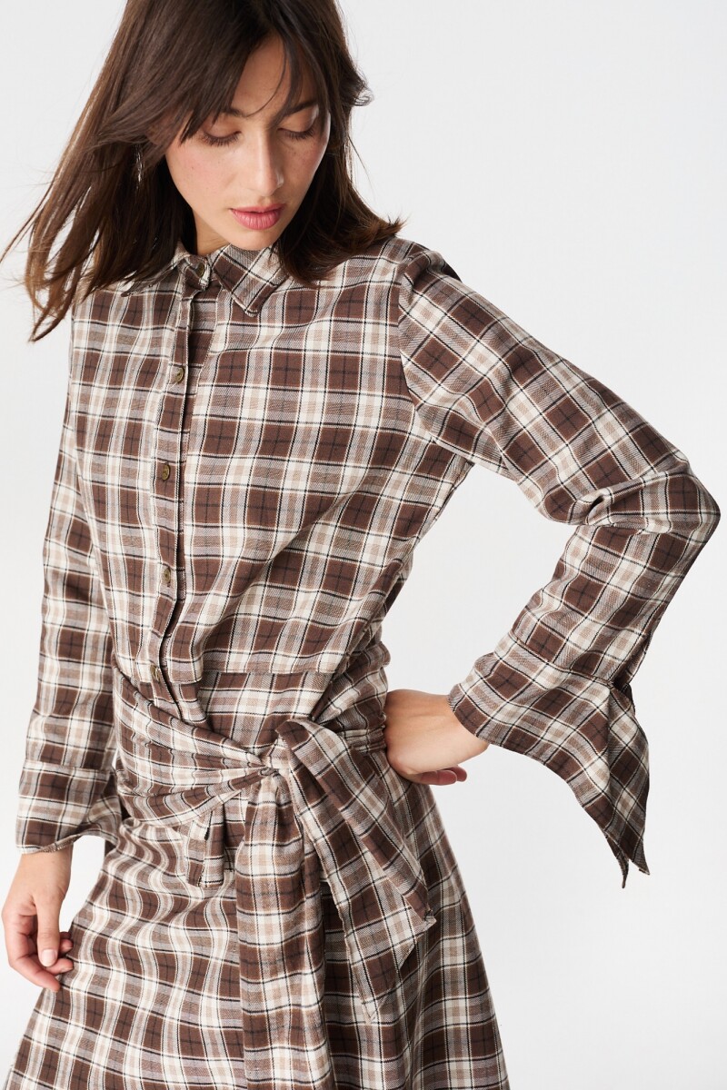 Camisa Loose Cuadrille