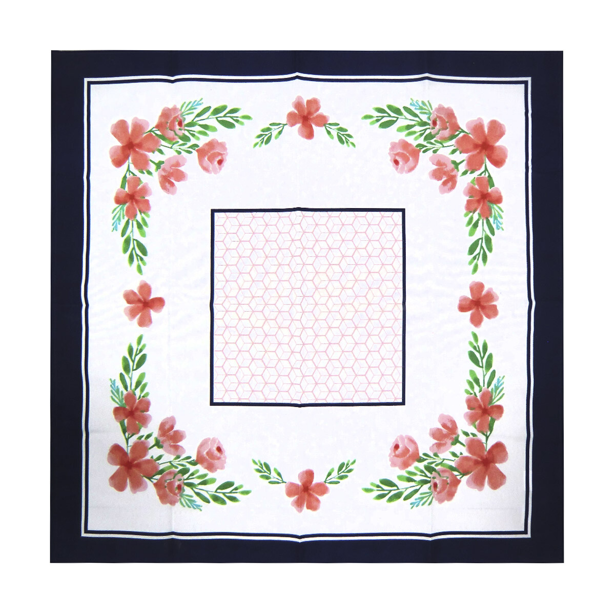 Mantel Atenas Dohler 78 x 78 cm 100% Algodón - FLORA 02 