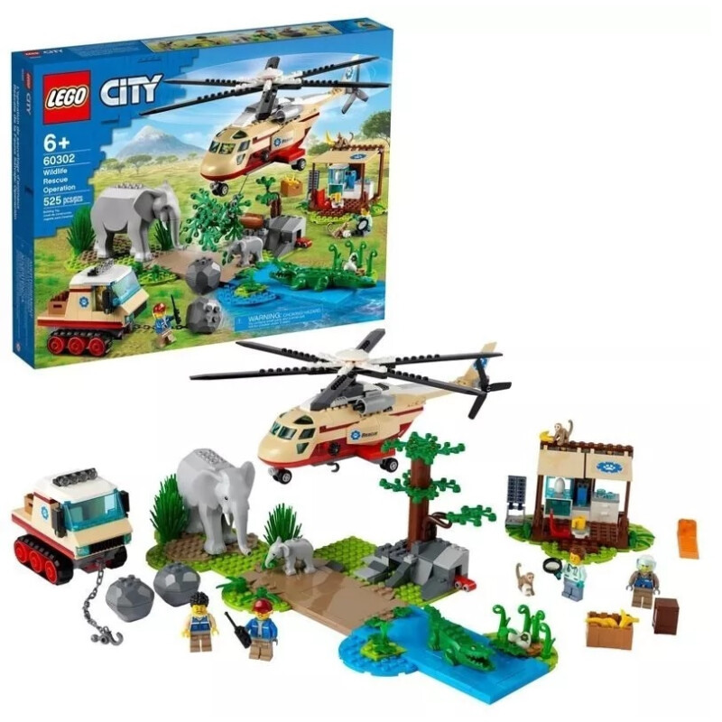 Lego Comando Vida Silvestre 60302 Lego Comando Vida Silvestre 60302