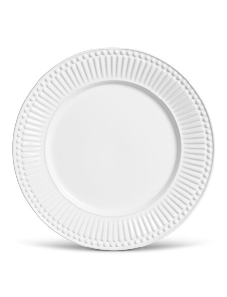 PLATO DE MESA CERAM RAVENA ROMA BLANCO PORTO D26CM PLATO DE MESA CERAM RAVENA ROMA BLANCO PORTO D26CM