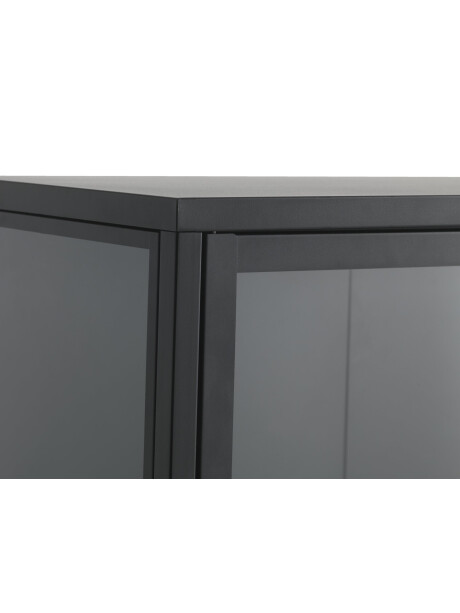 Vitrina VIRUM 2 puertas negro Vitrina VIRUM 2 puertas negro