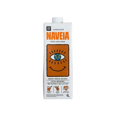 Leche vegetal chocolate 1lt Naveia Leche Vegetal Naveia Choco 1lt