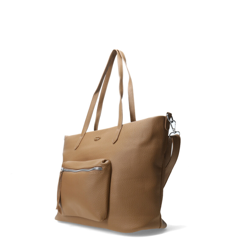 Cartera Las Oreiro Marrón Camel