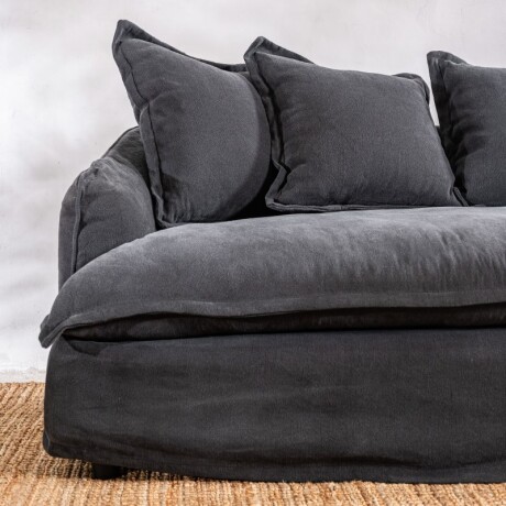 Sillón Savena 3 Cuerpos Negro U