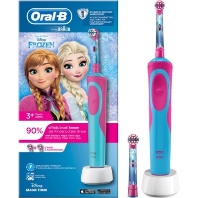Cepillo Dental Eléctrico Oral-b Kids Frozen + 2 Repuestos Cepillo Dental Eléctrico Oral-b Kids Frozen + 2 Repuestos