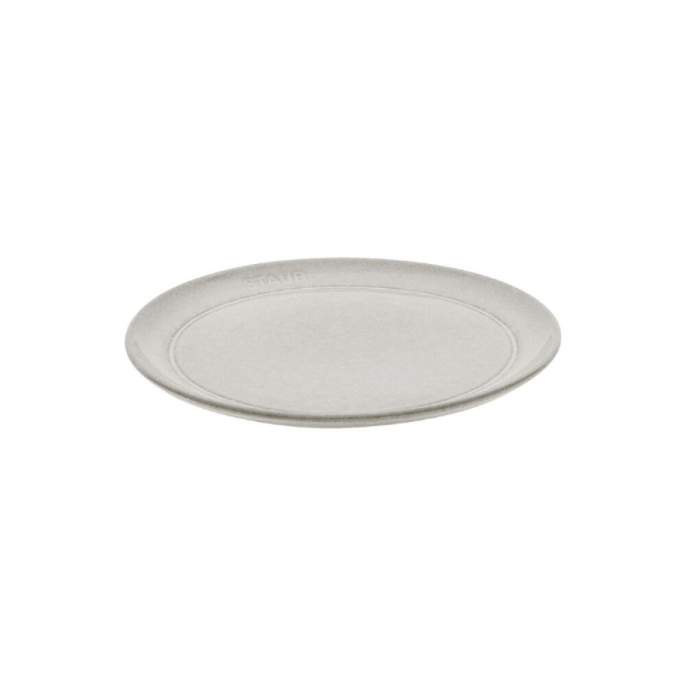 STAUB PLATO PLAYO 20CM CERAMICA TRUFA BLANCO STAUB PLATO PLAYO 20CM CERAMICA TRUFA BLANCO