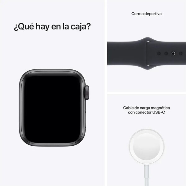 Reloj Apple Watch Smartwatch Se 44mm Gsm + Celular NEGRO
