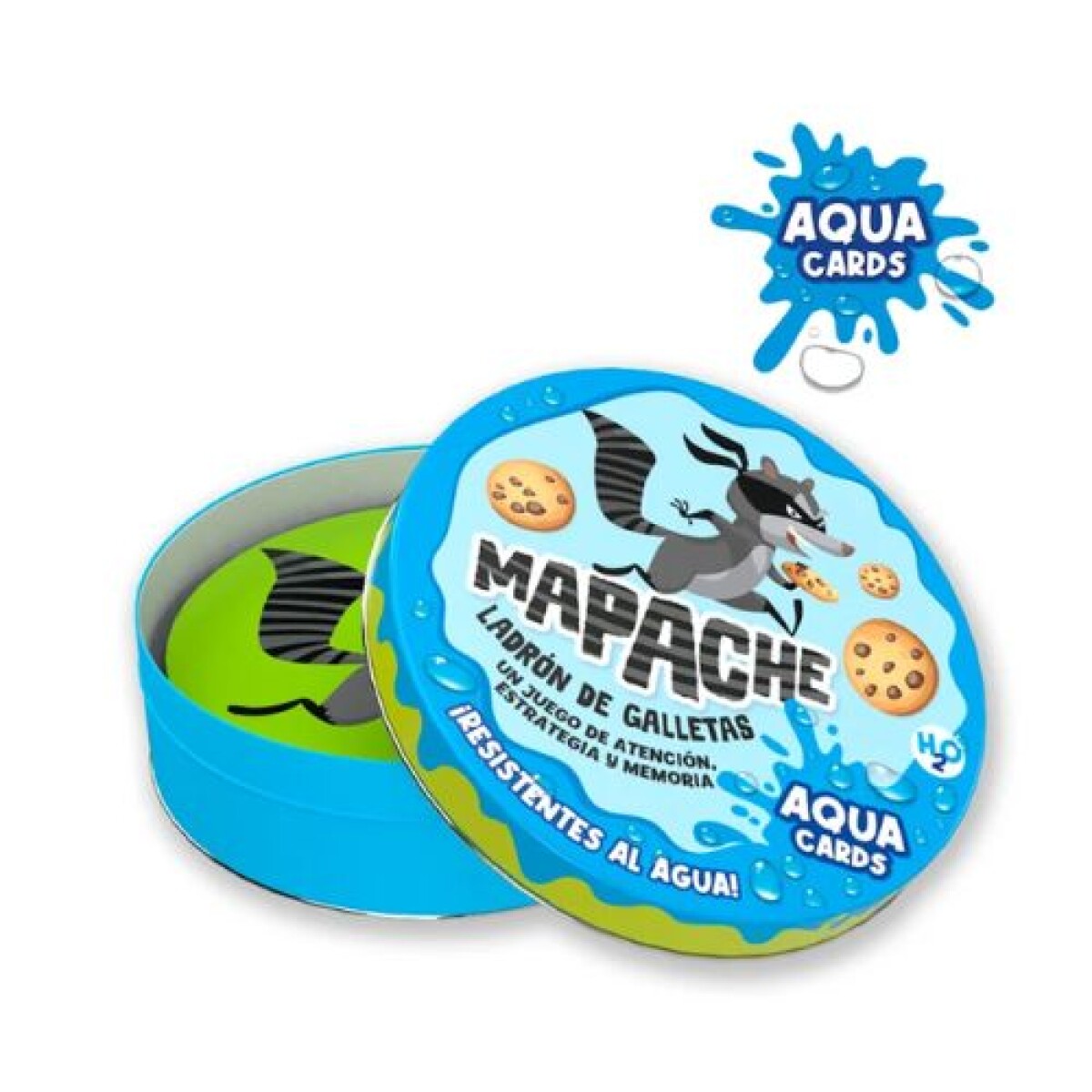 Juego de cartas a prueba de agua Mapache Imagiland - Juego De Cartas A Prueba De Agua Mapache Imagiland 