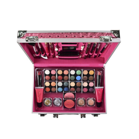 Petaca Maleta De Maquillaje Missyoung 30 Pzas Rosa