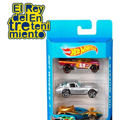 Hot Wheels Autos Pack X3 Para Pista Hot Wheels Autos Pack X3 Para Pista