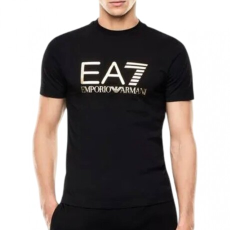 CAMISETA EA7 EMPORIO ARMANI Black & Glod