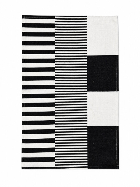 ALFOMBRA DE ALGODÓN NEGRO
