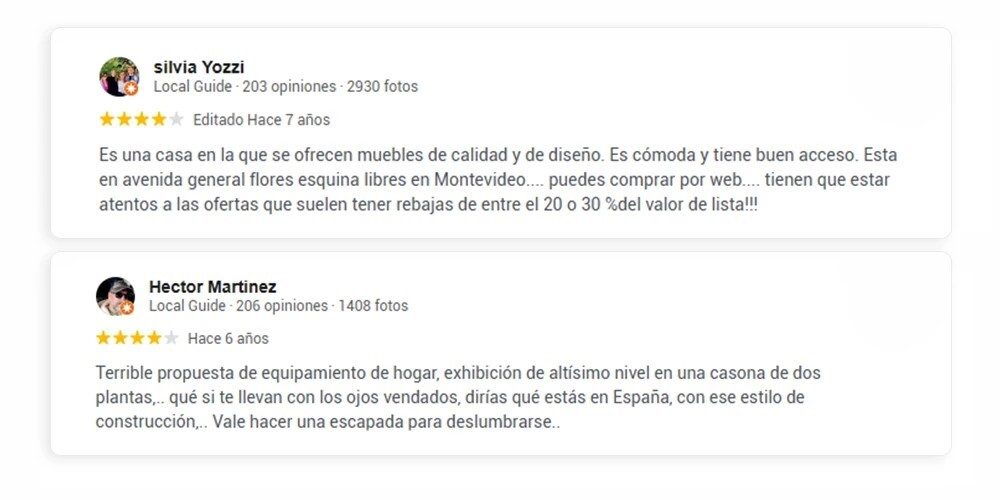 Opiniones Clientes 3