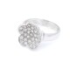 Anillo Oro Blanco 18K Y Brillantes. Anillo Oro Blanco 18K Y Brillantes.