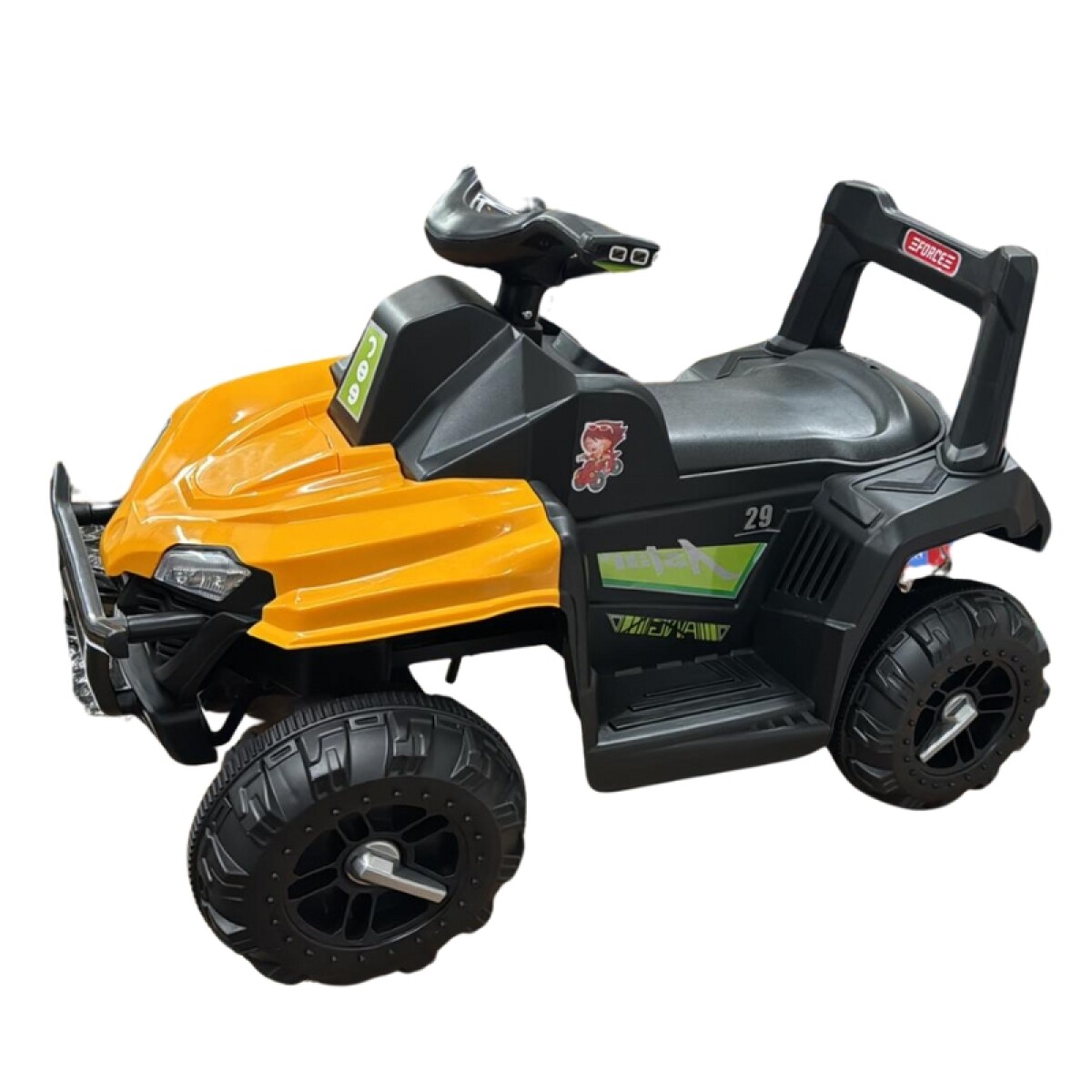 Cuatri a Bateria - Amarilla 