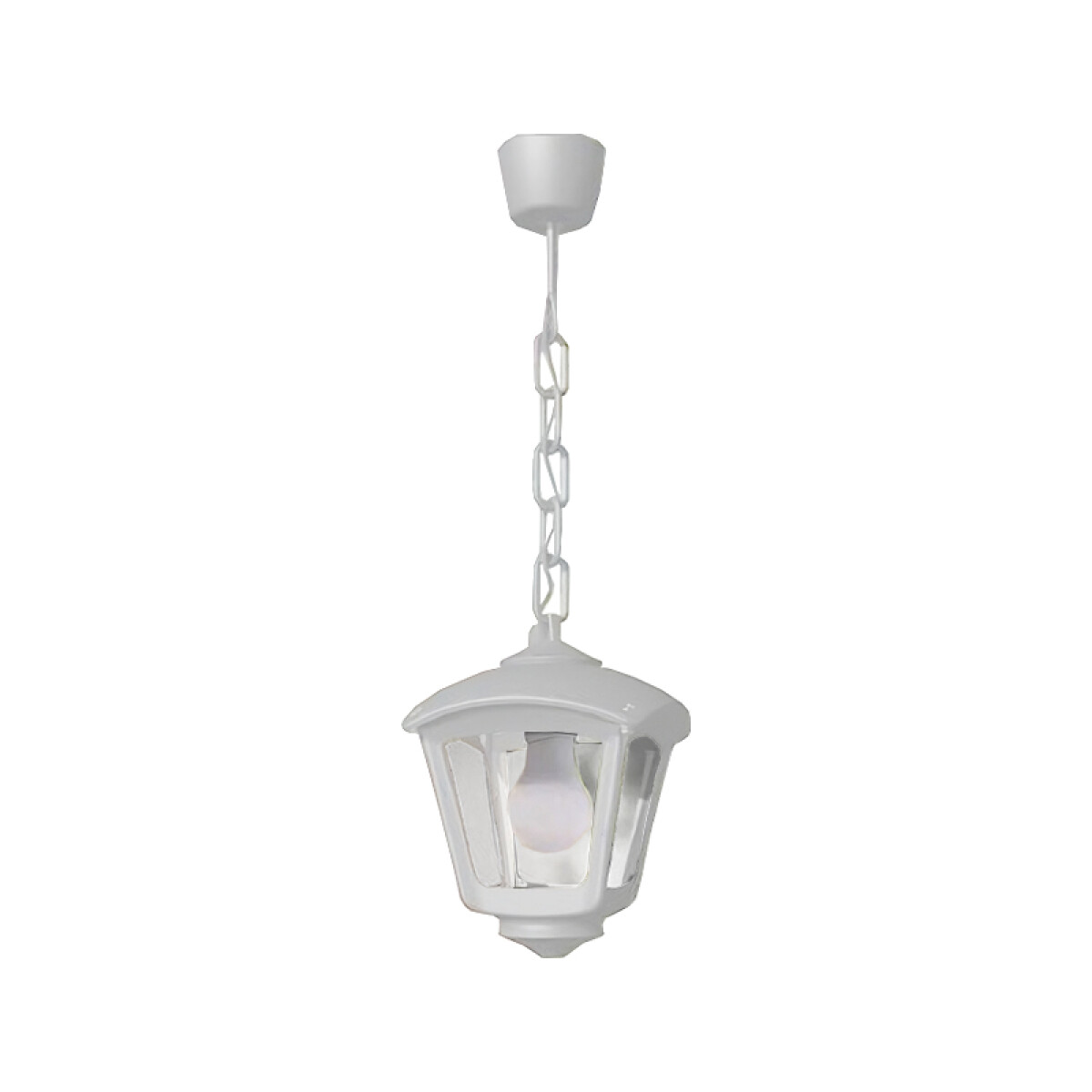 Farol colgante colonial blanco IP55 E27 SICAR/ROBY - FL0580 