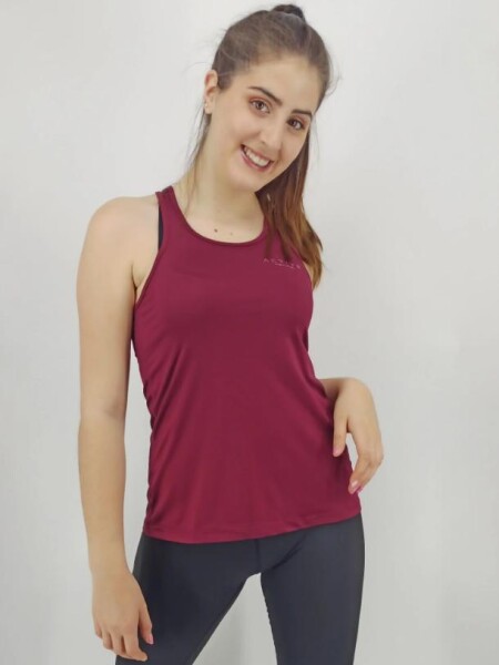 MUSCULOSA WANNA F400 BORDO