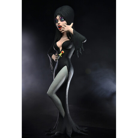 TOONY TERRORS! 6” SCALE ACTION FIGURE - ELVIRA (CASE 12) TOONY TERRORS! 6” SCALE ACTION FIGURE - ELVIRA (CASE 12)