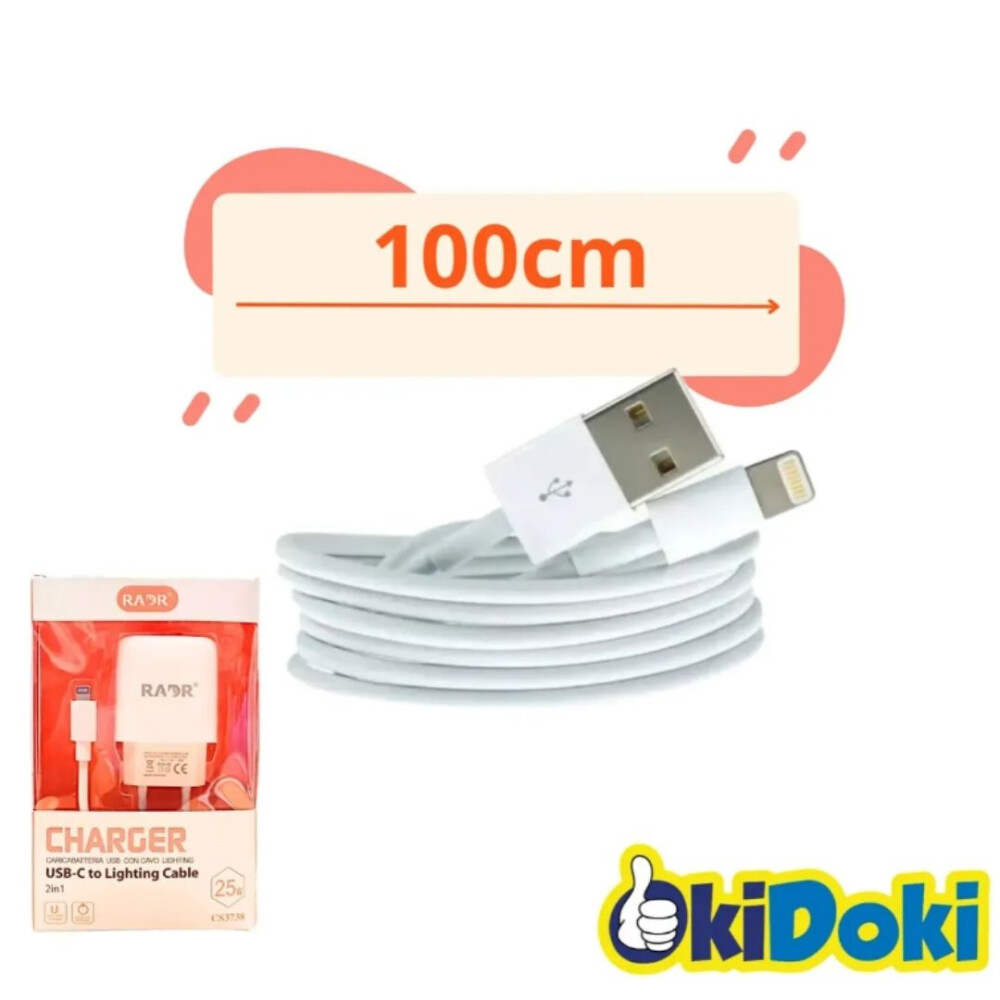 Cargador Usb /carga Rapida 25w, Lighting Cargador Usb /carga Rapida 25w, Lighting