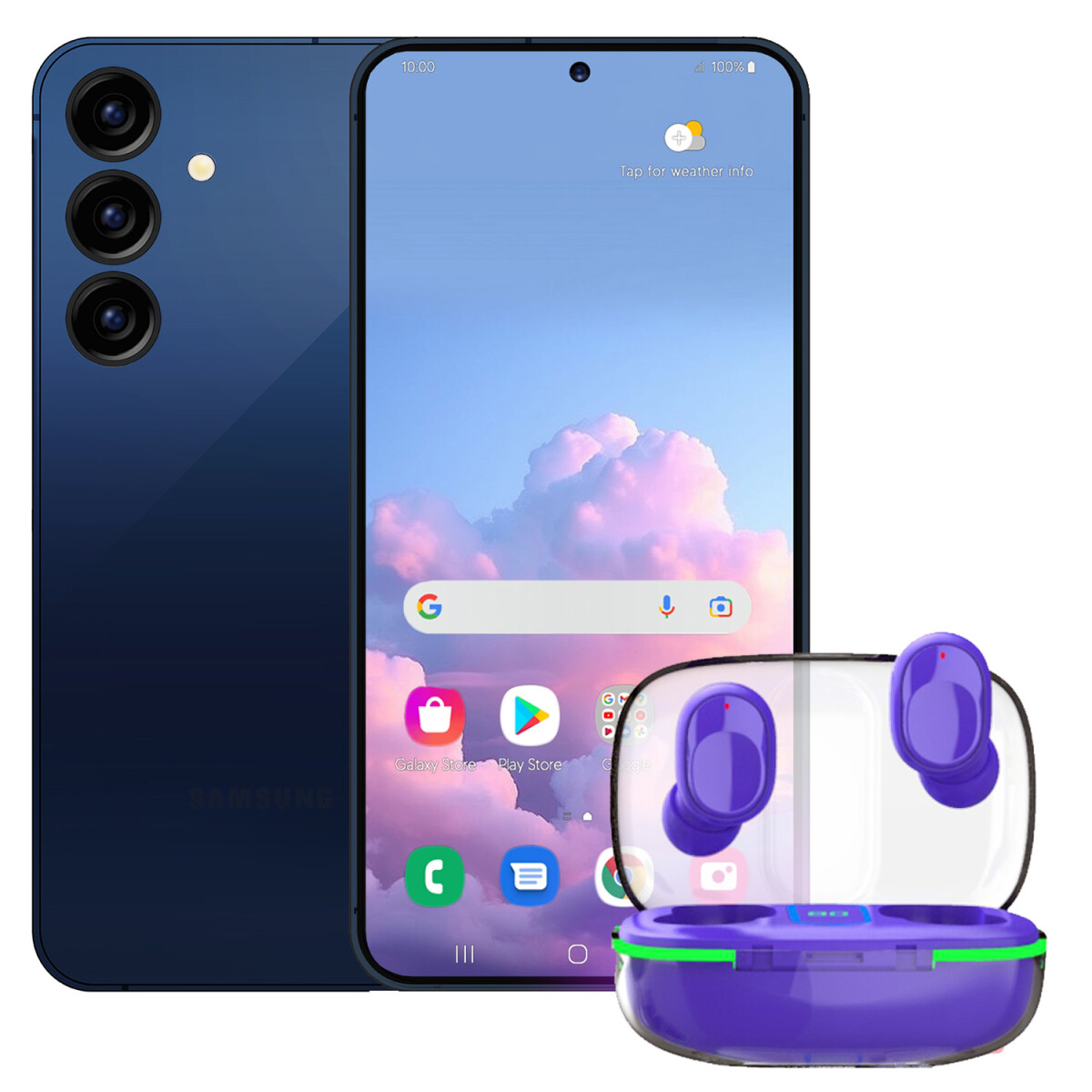 Samsung S25 Plus 12/256 Gb 5g + regalo - AZUL 