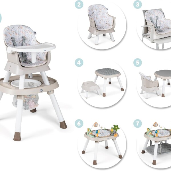 Silla de comer 7 en 1 MS BABY Silla de comer 7 en 1 MS BABY