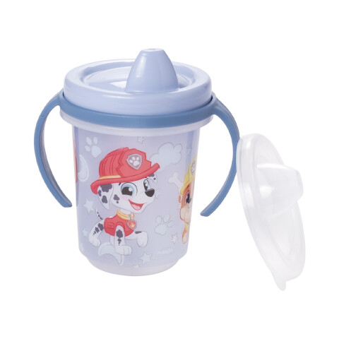 Vaso Entrenador con Tapa Paw Patrol 330 ml CELESTE