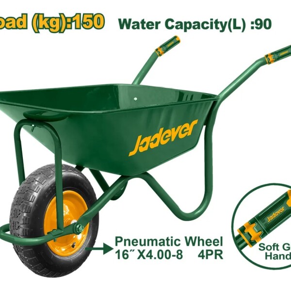 Carretilla 150kg Rueda Neumatica Jadever Jdwb5f01 Carretilla 150kg Rueda Neumatica Jadever Jdwb5f01
