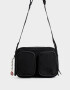 Bandoleras Puffy Bandolera Doble Bolsillo - Negro