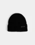 Gorro Clasico Gorro Tejido Con Tag - Negro