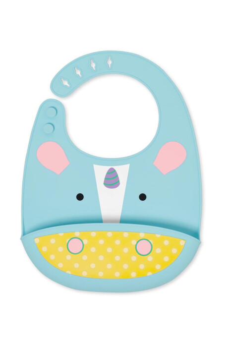 Babero de silicona, diseño unicornio Babero de silicona, diseño unicornio