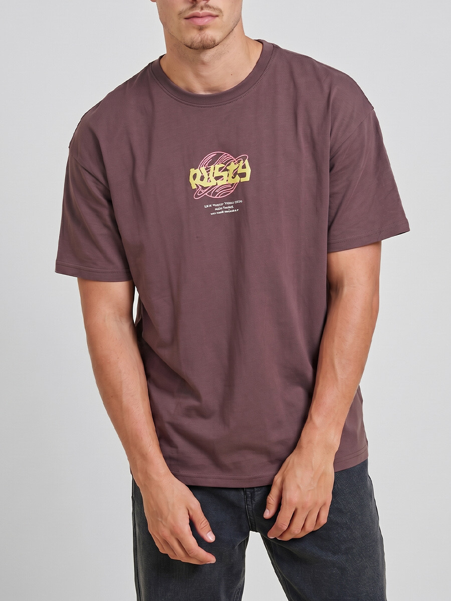 T-SHIRT JULEN RUSTY - Marrón 