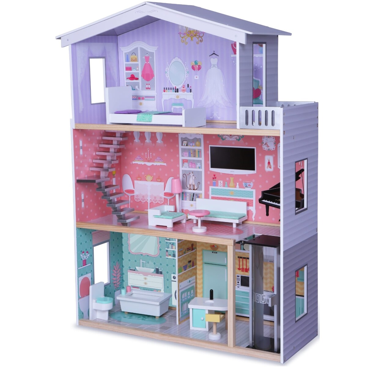 Casita de Muñecas Edu Fun Meridas Doll House 