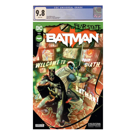 CGC Universal Grade Comic - Batman Fear State! · Batman #113 CGC Universal Grade Comic - Batman Fear State! · Batman #113