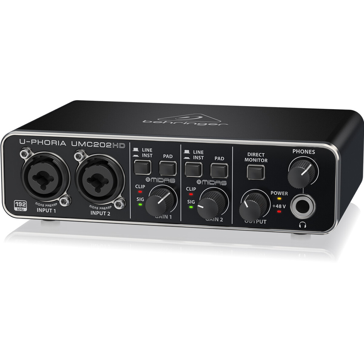 INTERFAZ DE AUDIO BEHRINGER UMC202HD 