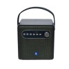 Parlante portátil bluetooth BTS-1866 3" karaoke con microfono verde Parlante portátil bluetooth BTS-1866 3" karaoke con microfono verde