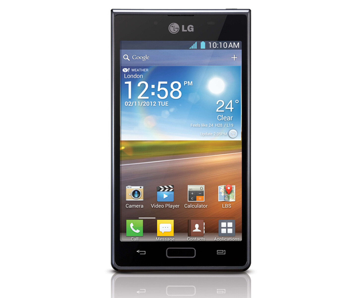 Lg Optimus L7 P700 4GB Negro 