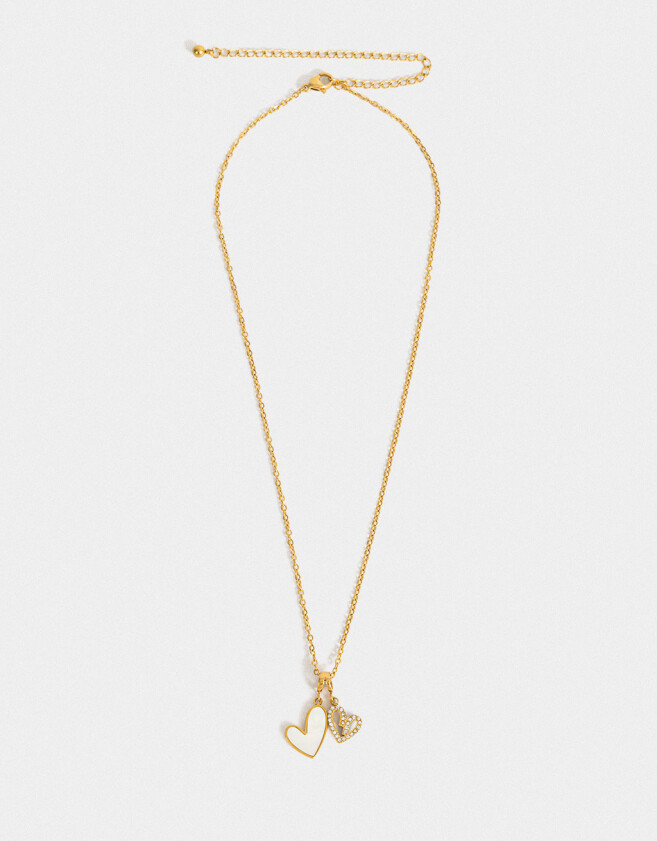 Cadena Corta con Dije Acero quirúrgico Cortos De Acero Quirurgico - Dorado